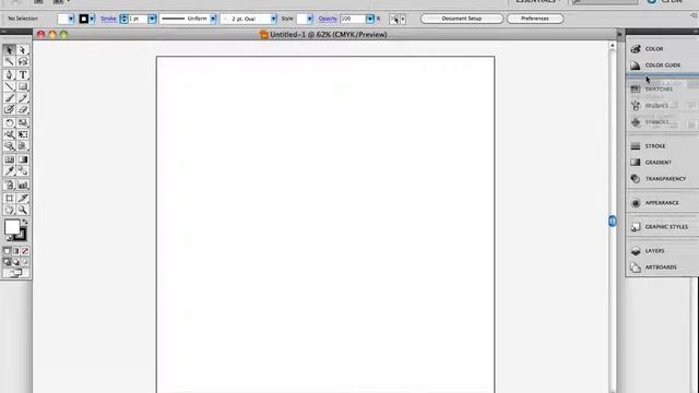 Setting up Illustrator User Interphase смотреть онлайн