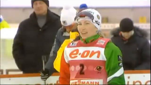 Дарья Домрачева (последний штрих сезона 2011-2012) смотреть онлайн