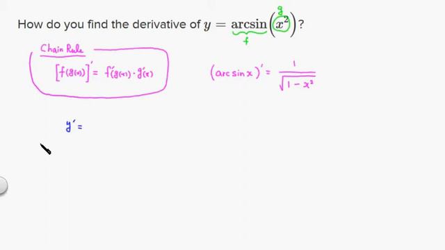 How to Find the Derivative of arcsin(x^2) смотреть онлайн