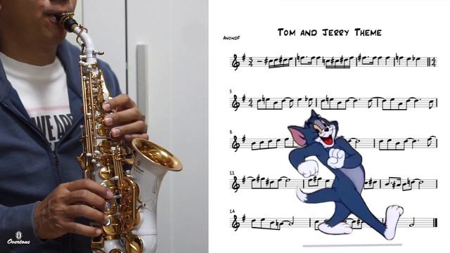 Tom & Jerry Theme song (transcription) for saxophone смотреть онлайн