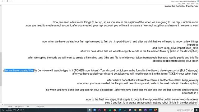 How To Host Your Own Discord Bot FOR FREE 24\7 (Discord.py) смотреть онлайн