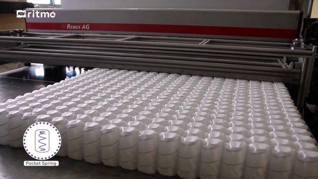 Высокий матрас с двумя пружинными блоками - обзор матраса Альба / Матрасы Ritmo смотреть онлайн