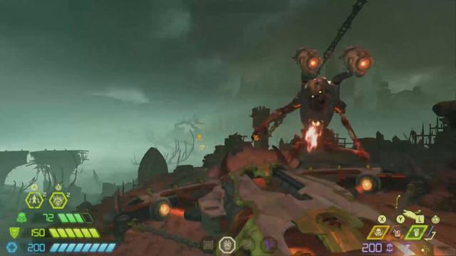 DOOM Eternal - (nightmare difficulty DLC 1 - Nintendo Switch) Bloodless shield farmer смотреть онлайн