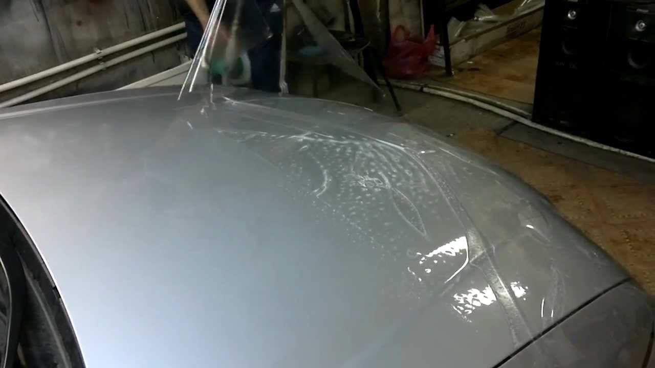 Покрытие брони пленкой капота Accord CL9 смотреть онлайн