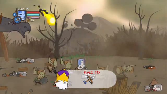 Castle Crashers Demo смотреть онлайн