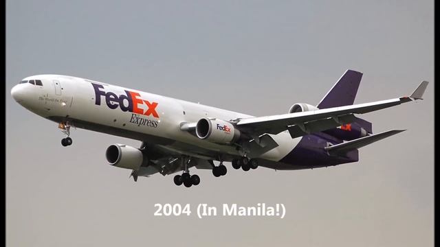 Federal Express/FedEx McDonnel Douglas MD-11 Fleet History (1991-Present) смотреть онлайн
