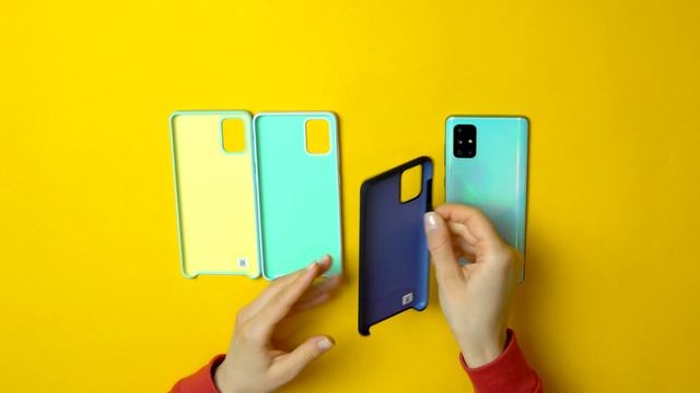 Силиконовый чехол для Samsung Galaxy A71 Silicone Cover EF-PA715TLEGRU смотреть онлайн