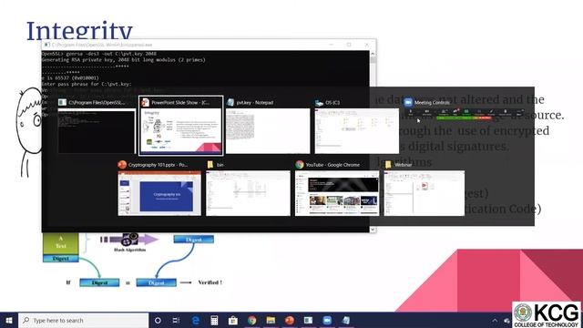 Industry Webinar Series 12- Cryptography : Introduction to Data Security - KCG College of Technolog смотреть онлайн
