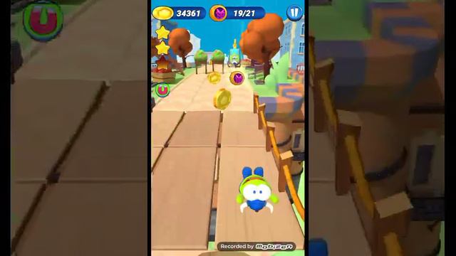 Om nom: run 🏃♂️ часть 4 прохождение игры смотреть онлайн