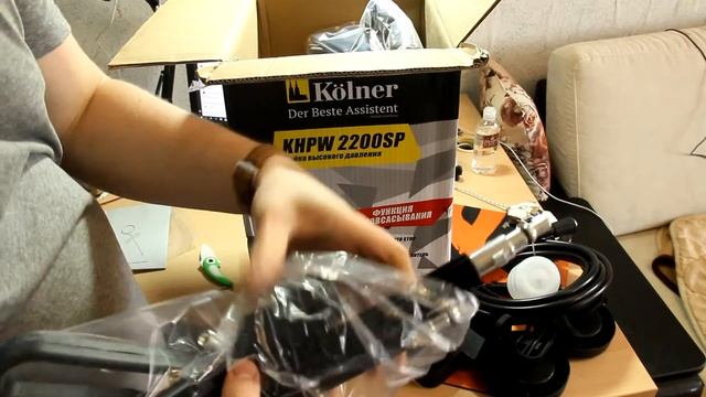 Распаковка посылок с AliExpress - мини мойка высокого давления Kolner и мелочевка смотреть онлайн