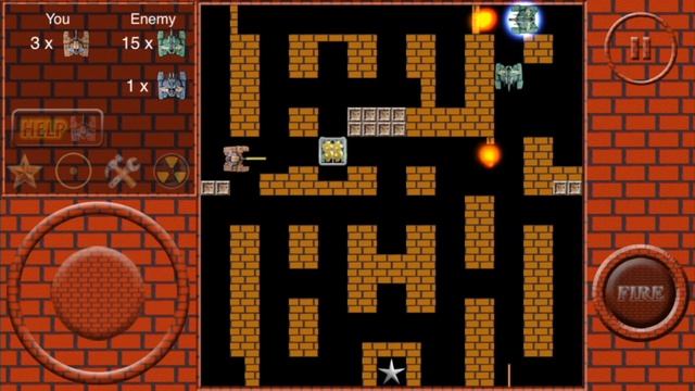 Super Tank Battle ( Very Classical Tank battle game ) смотреть онлайн