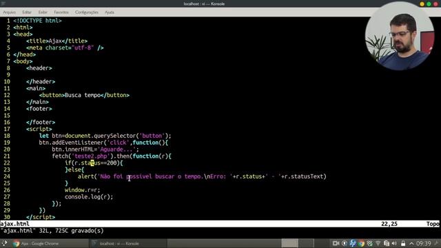 Fetch API - o novo jeito de fazer AJAX смотреть онлайн