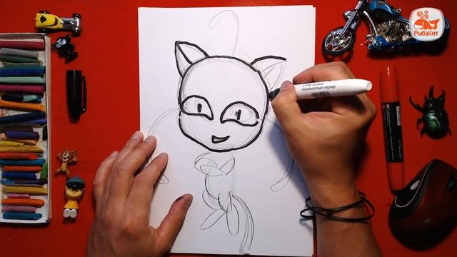 Как нарисовать Квами / MIRACULOUS LADYBUG / How to draw Kwami Plugg смотреть онлайн