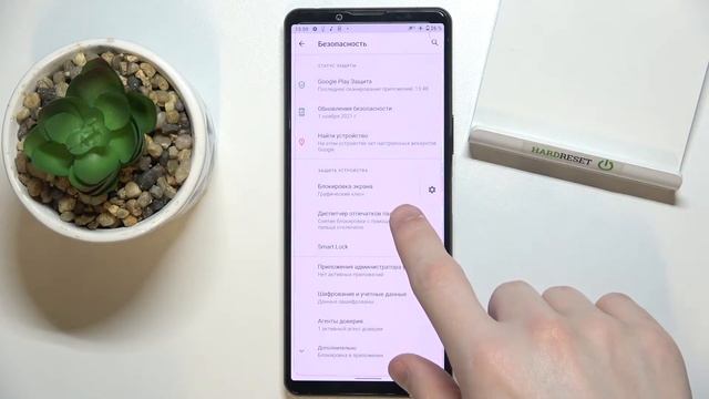 Как настроить защиту Sony Xperia 5 III | Отпечаток, лицо, пароль смотреть онлайн