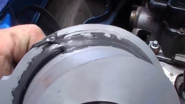 Holden Barina....Water pump relacement смотреть онлайн