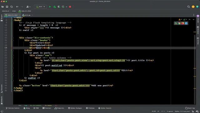 Python Flask - HTML - CSS - Tutorial 6 смотреть онлайн