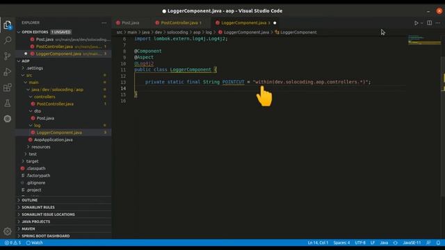 Centralized logging using aspect oriented programming and spring смотреть онлайн