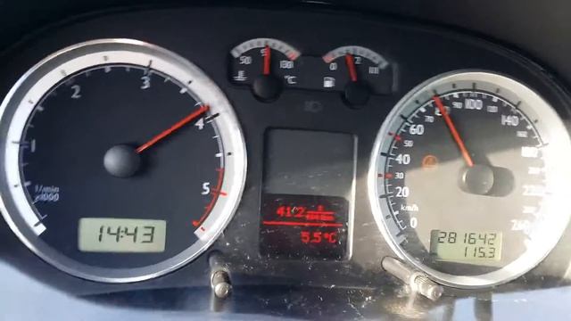 VW Bora Variant 1.9 TDI Acceleration смотреть онлайн