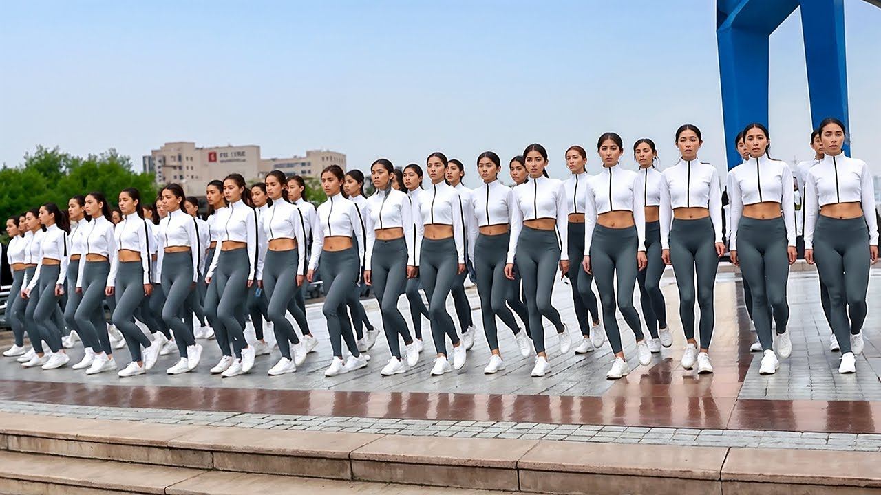 Невероятная Синхронность, Которая Выглядит Как Сбой в Матрице смотреть онлайн