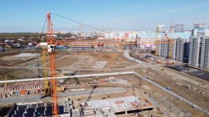 НОВЫЙ КБ-408.21! Башенный кран SMK-10.200. Tower crane Giraffe