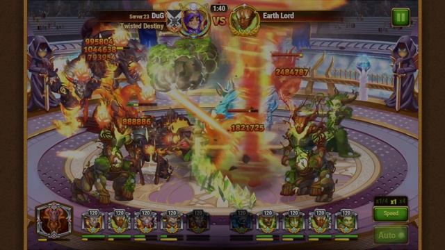Hero Wars: Tournament of the Elements... UPDATED- Week A, Tuesday, Earth Lord смотреть онлайн