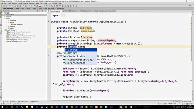 Android Firebase Realtime Database Chat Application Part 1 2 смотреть онлайн