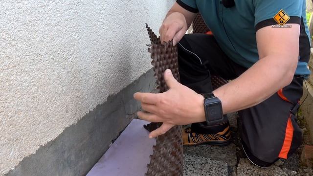 Noppenbahn / Noppenfolie Richtig Anbringen. So Geht's...