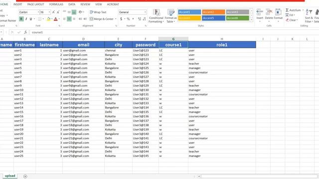 Upload users in Moodle смотреть онлайн
