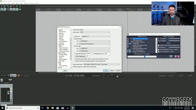 How to Multi-Track Record Multiple USB Microphones Using ASIO4ALL and REAPER смотреть онлайн