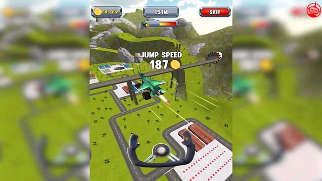 Crazy Plane Landing - Gameplay Walkthrough All Levels - New Game Plane (iOS, Android) смотреть онлайн