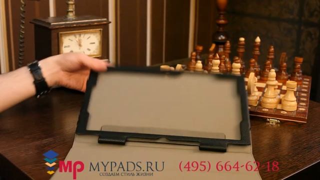 Фирменный чехол для Asus Transformer Book T300LA черный кожаный смотреть онлайн