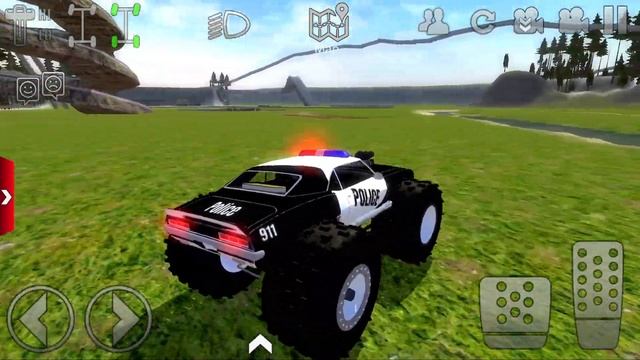 US Police Monster Car Extreme Bike Racing - Offroad Outlaws Best Android ios Gameplay 3d смотреть онлайн