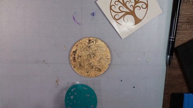 FOIL BACKED LAYERED TREE | UV RESIN | ACRYLIC BLANK смотреть онлайн