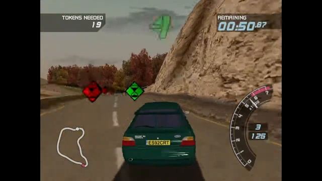 Ford Racing 3 - Mode: Seconds Out - Ford Escort RS Cosworth смотреть онлайн