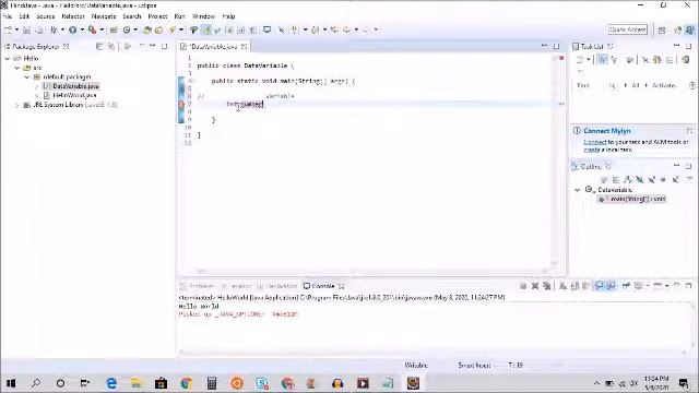 Data Type | Variable | Java Tutorial in Hindi смотреть онлайн