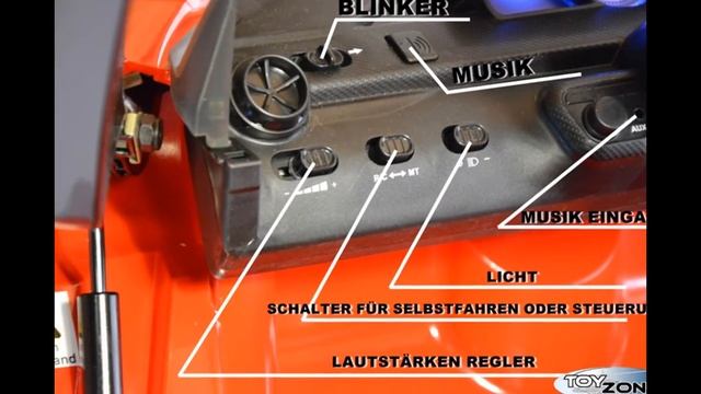 Kinderfahrzeug 12V Kinder Elektro Auto La Ferrari 2,4 GHZ RC Steuerung смотреть онлайн