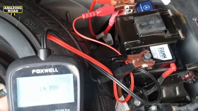 Error Auxiliary Battery Malfunction on Mercedes W212 / How to check a small battery Mercedes W212 смотреть онлайн