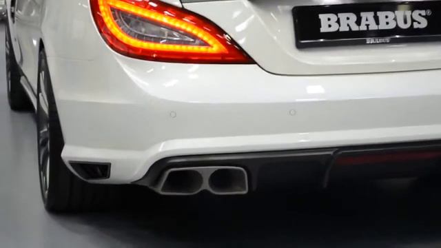 CLS Brabus B63 620 Exhaust смотреть онлайн