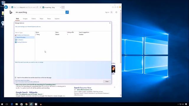 How to Change the Default Homepage and Search Engine in Internet Explorer 11 смотреть онлайн