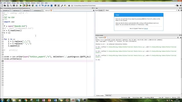 How to Build a TXT to CSV file converter in Python! (TXT2CSV) смотреть онлайн