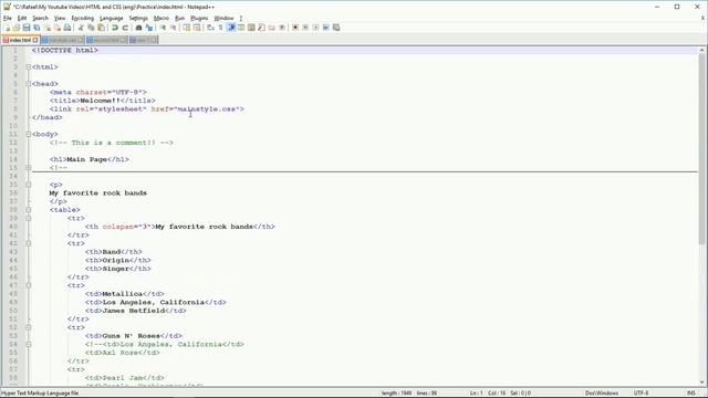 019 ENG HTML and CSS How to add a caption to a table and make a data to span more than one column o смотреть онлайн