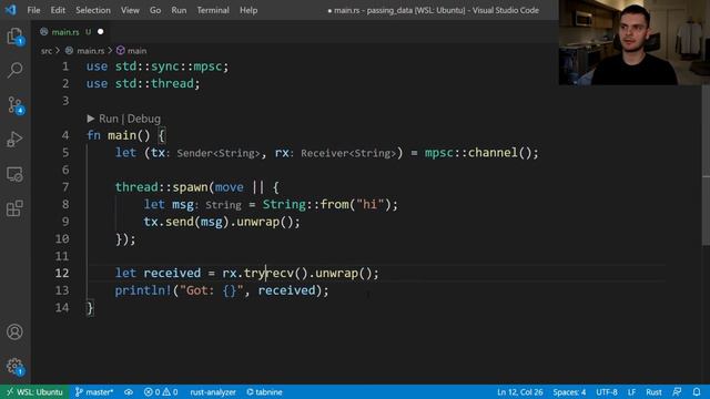 29. Concurrency in Rust - Message Passing смотреть онлайн