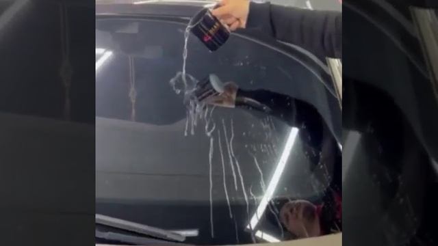 Эффект от анти дождя, на лобовом стекле авто ?????? смотреть онлайн