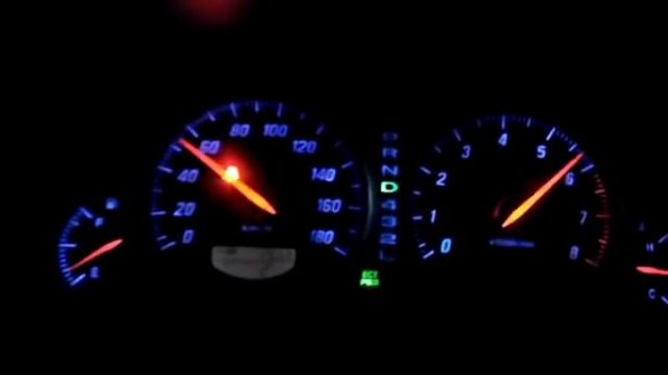 Toyota Mark 2 Blit IR-S разгон до 100 км/ч