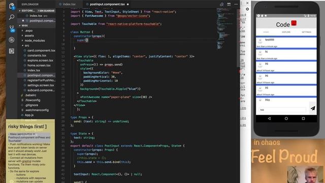 Creating shared todo app in 1 week using React Native & GraphQL: Proud (10/18) смотреть онлайн