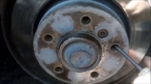 BMW E46 320d Замена тормозных колодок ручника