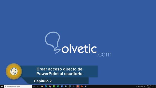 ✅ Cómo CREAR ACCESO DIRECTO de POWERPOINT Windows 10 ✔️ FACIL y RAPIDO смотреть онлайн