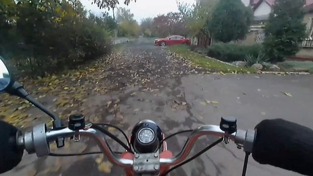 Вечерние покатушки на мопеде Карпаты и ниве смотреть онлайн