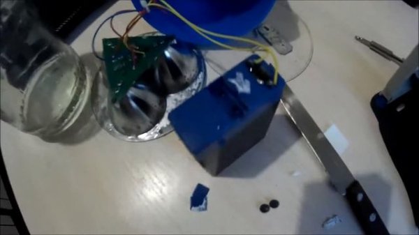 Ремонт фонарика и восстановление свинцового аккумулятора