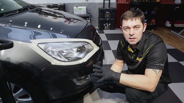 Как восстановить прозрачность фар? Набор для полировки и защиты пластиковых фар от Meguiar's! G2980 смотреть онлайн